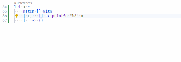 Code fix for HeadConsEmptyListPattern